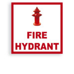 Sign Fire Hydrant