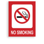 Sign No Smoking